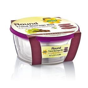 Hobby Life 21020 3'lü Yuvarlak Trend Saklama Kabı