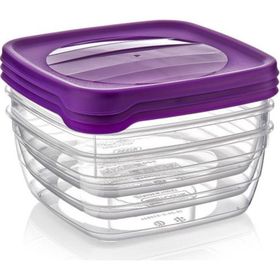 Hobby Life 21041 3'lü Kare Trend 2.5 lt Saklama Kabı