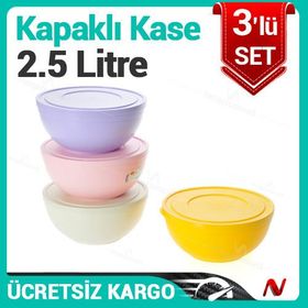 Hobby Life 31257 2,5 lt Sandy Kapaklı Kase