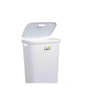 Hobby Life 55 lt Beyaz Rattan Kirli Çamaşır Sepeti