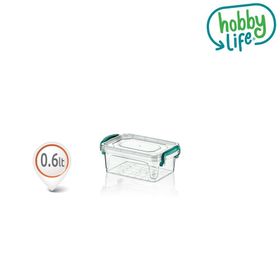 Hobby Life ED-01 Multibox Dikdörtgen 0.6 lt Saklama Kabı