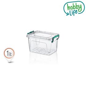 Hobby Life ED-01 Multibox Dikdörtgen 1 lt Saklama Kabı