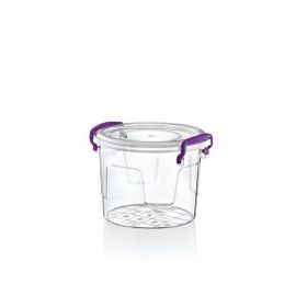 Hobby Life Plastik 1.1 Lt 6'lı Yuvarlak Multi Box Saklama Kabı
