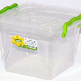 Hobby Life Plastik 1.8 Lt Kare Multi Box 6'lı Saklama Kabı