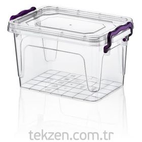 Hobby Life Plastik 1 lt Diktörtgen Multi Box 6'lı Saklama Kabı