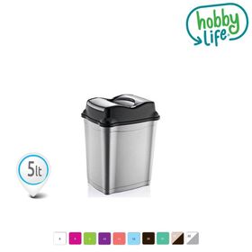 Hobby Life Plastik 1 No 5Lt Girdap Çöp Kovası