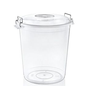 Hobby Life Plastik 3 No Şeffaf Kilitli 45 lt Bakliyat Kovası