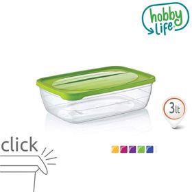 Hobby Life Plastik 3,0 Lt 6'lı Trend Saklama Kabı