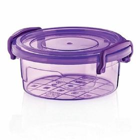 Hobby Life Plastik 300 ml Bonbon Renkli 6'lı Saklama Kabı