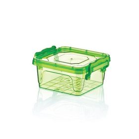 Hobby Life Plastik 350 ml Kare Bonbon 6'lı Renkli Saklama Kabı
