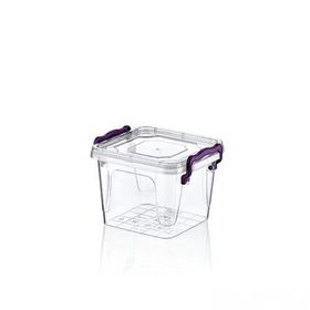 Hobby Life Plastik 550 ml Kare Multi Box 6'lı Saklama Kabı