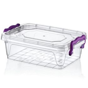 Hobby Life Plastik 600ml Diktörtgen Multi Box 6'lı Saklama Kabı