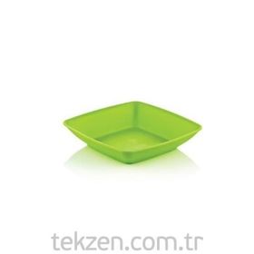 Hobby Life Plastik 6'lı Kare Yemek Tabağı