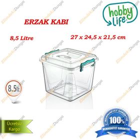 Hobby Life Plastik 8.5 Lt Kiler Box Saklama Kabı