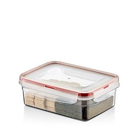 Hobby Life Plastik 800 ml Dikdörtgen Sızdırmaz Saklama Kabı