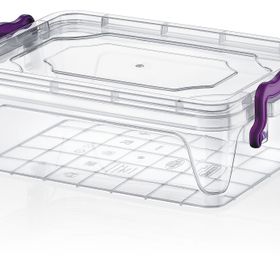 Hobby Life Plastik Dikdörtgen 0.6 Lt Multi Box 6'lı Saklama Kabı