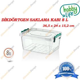 Hobby Life Plastik Dikdörtgen 8 Lt Multi Box Saklama Kabı