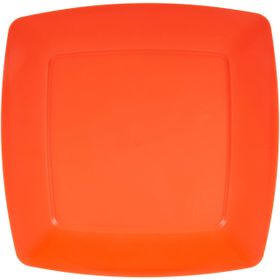 Hobby Life Plastik Kare 6'lı Servis Tabağı