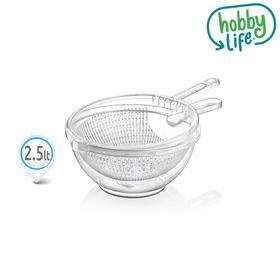Hobby Life Plastik Şeffaf Katlı Süzgeç
