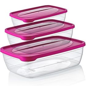 Hobby Life Plastik Trend 3'lü Saklama Kabı