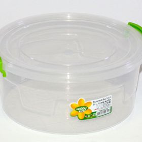 Hobby Life Plastik Yuvarlak Multi Box 3.4 Lt Saklama Kabı