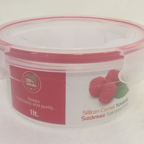 Hobby Life Plastik Yuvarlak Sızdırmaz 1 Lt Saklama Kabı