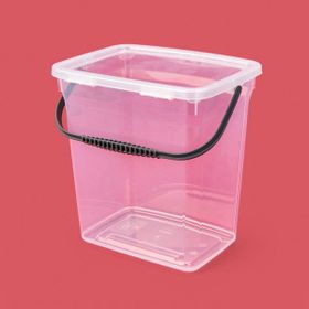 Hobby Life Q-Box Şeffaf 6 lt Saplı Saklama Kabı