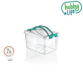 Hobby Life Saplı Taşıma Kutusu 7 lt Saklama Kabı