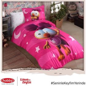 Hobby Limon ile Zeytin V1 Beyaz Lisanslı Tek Kişilik Nevresim Takımı