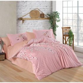 Hobby Missy Pudra Poplin Çift Kişilik Nevresim Takımı
