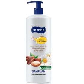 Hobby Parlaklık 1 lt Argan Yağı ve Papatya Çiçeği Şampuanı