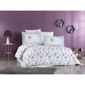 Hobby Perla Poplin Pembe Çift Kişilik Nevresim Takımı