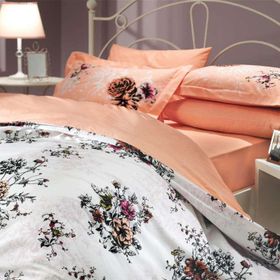 Hobby Poplin Carmen Somon Tek Kişilik Nevresim Takımı