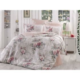 Hobby Poplin Clementina Çift Kişilik Nevresim Takımı