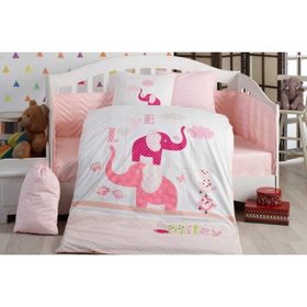 Hobby Pretty Pembe Bebek Nevresim Takımı
