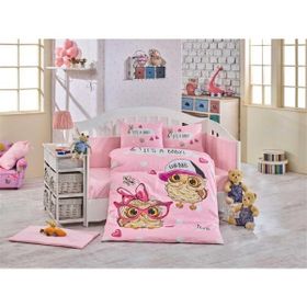 Hobby Ranforce Cool Baby Pembe Bebek Nevresim Takımı