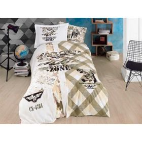 Hobby Sky Force Poplin Tek Kişilik Nevresim Takımı
