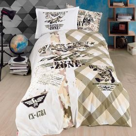 Hobby Sky Force Poplin Tek Kişilik Nevresim Takımı