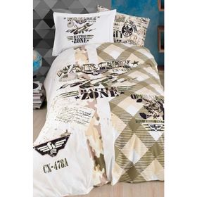 Hobby Sky Force Poplin Tek Kişilik Nevresim Takımı