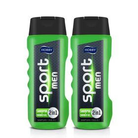 Hobby Sport 400 ml Men 2 in 1 Duş Jeli Şampuan