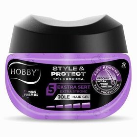 Hobby Style ve Protect 250 ml Ultra Sert Carbon Saç Jölesi