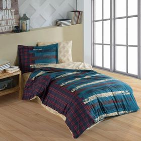 Hobby Vivaldi Yeşil Tek Kişilik Poplin 100x100 cm Nevresim Takımı