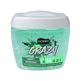 Hobby Yeşil 700 ml Crazy Jöle Sert Saç Jölesi