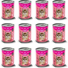 Hobi 12x400 gr Maxicat Tavuklu Yavru Kedi Konservesi