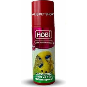 Hobi 200 ml Kafes Kuşları İçin Deri ve Tüy Bakım Spreyi