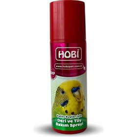 Hobi 200 ml Kafes Kuşları İçin Deri ve Tüy Bakım Spreyi