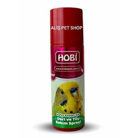 Hobi 200 ml Kafes Kuşları İçin Deri ve Tüy Bakım Spreyi