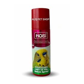 Hobi 200 ml Kafes Kuşları İçin Deri ve Tüy Bakım Spreyi