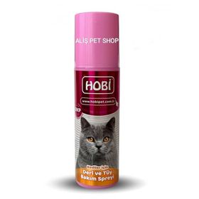 Hobi 200 ml Kediler İçin Deri ve Tüy Bakım Spreyi