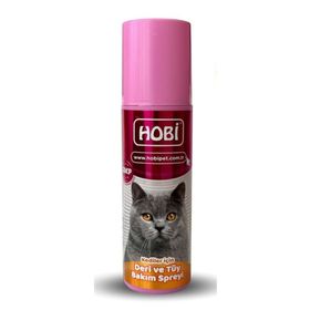 Hobi 200 ml Kediler İçin Deri ve Tüy Bakım Spreyi